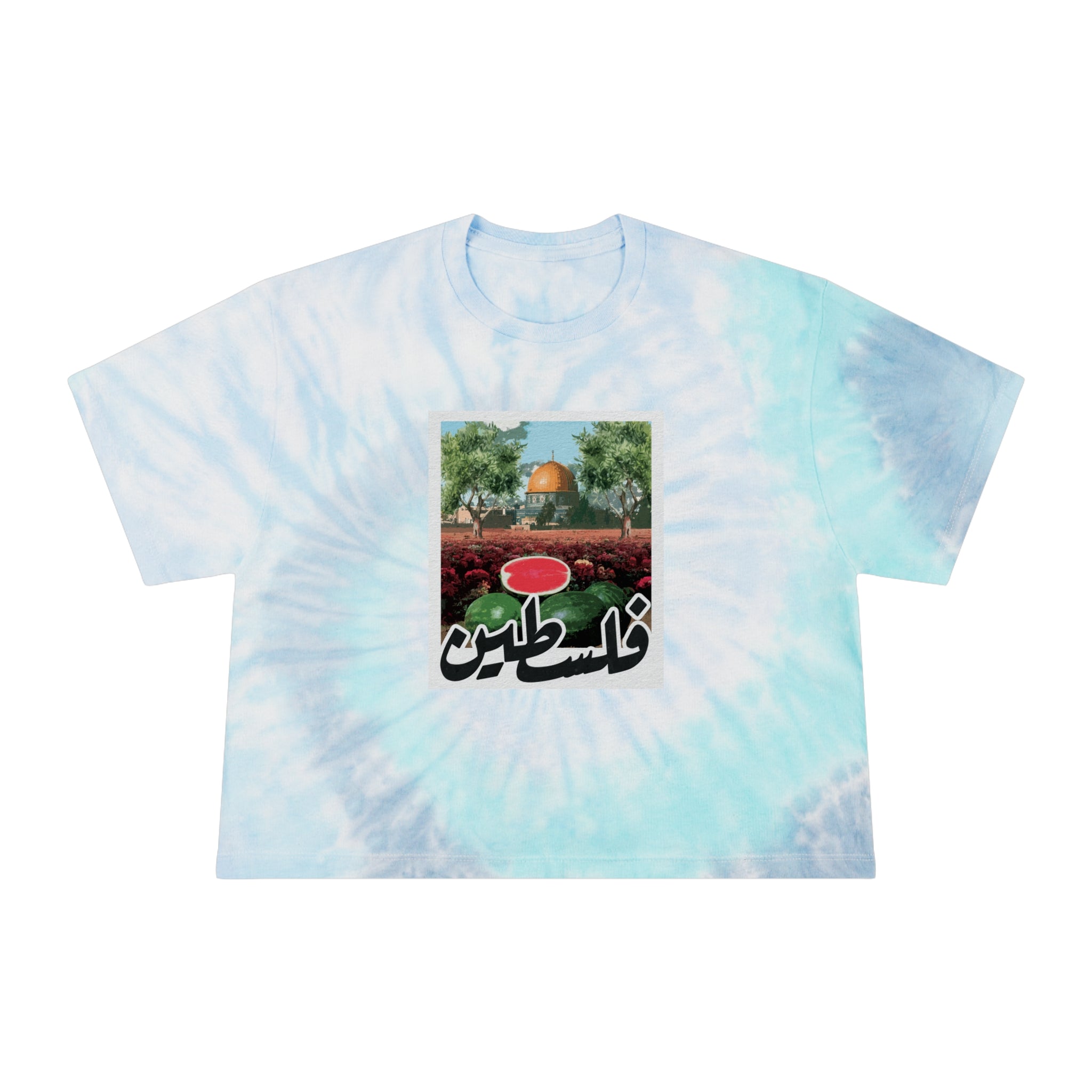 Women's Tie-Dye Crop Tee